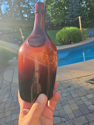 Paul jones whiskey bottle - whiskey,