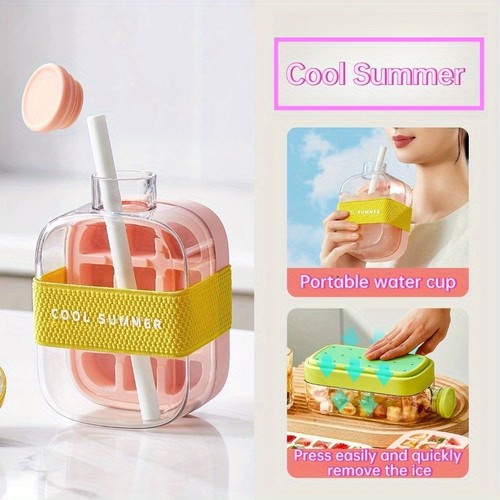 Ice cube making - bottle, mold